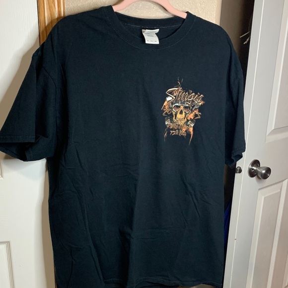 Gildan Other - GILDAN Sturgis Harley Davidson Black Bike Rally Tee Cotton Short Sleeve